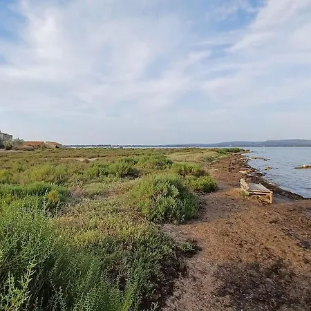 Vue De Reve Sur Lagune De Bages (Aude)