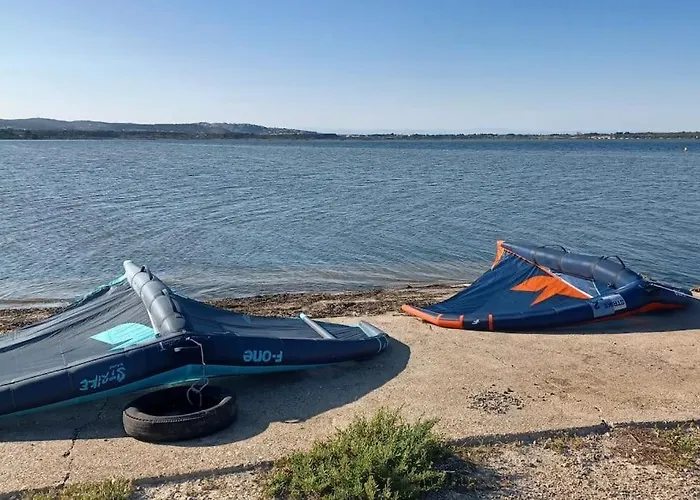 Vue De Reve Sur Lagune De Vakantiehuis Bages (Aude)
